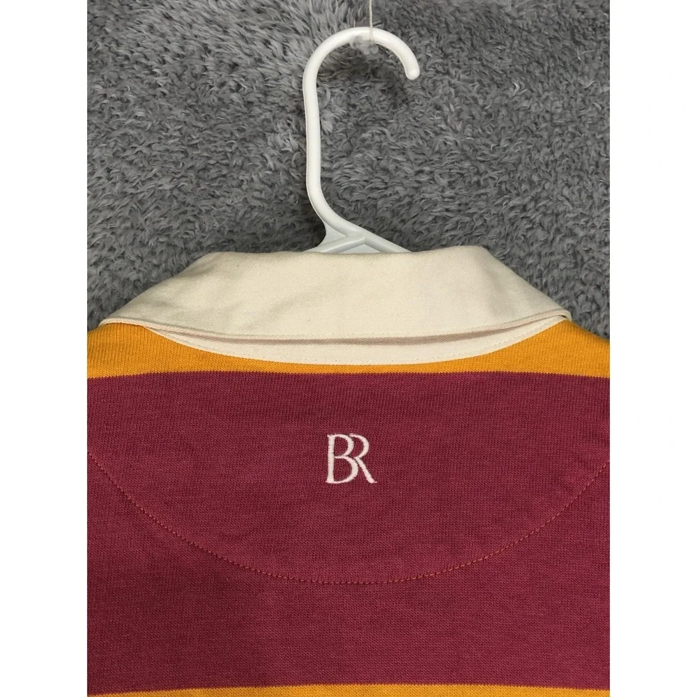 Banana Republic Polo Shirt Mens XL Tall Multicolor NWT Rugby Stripe